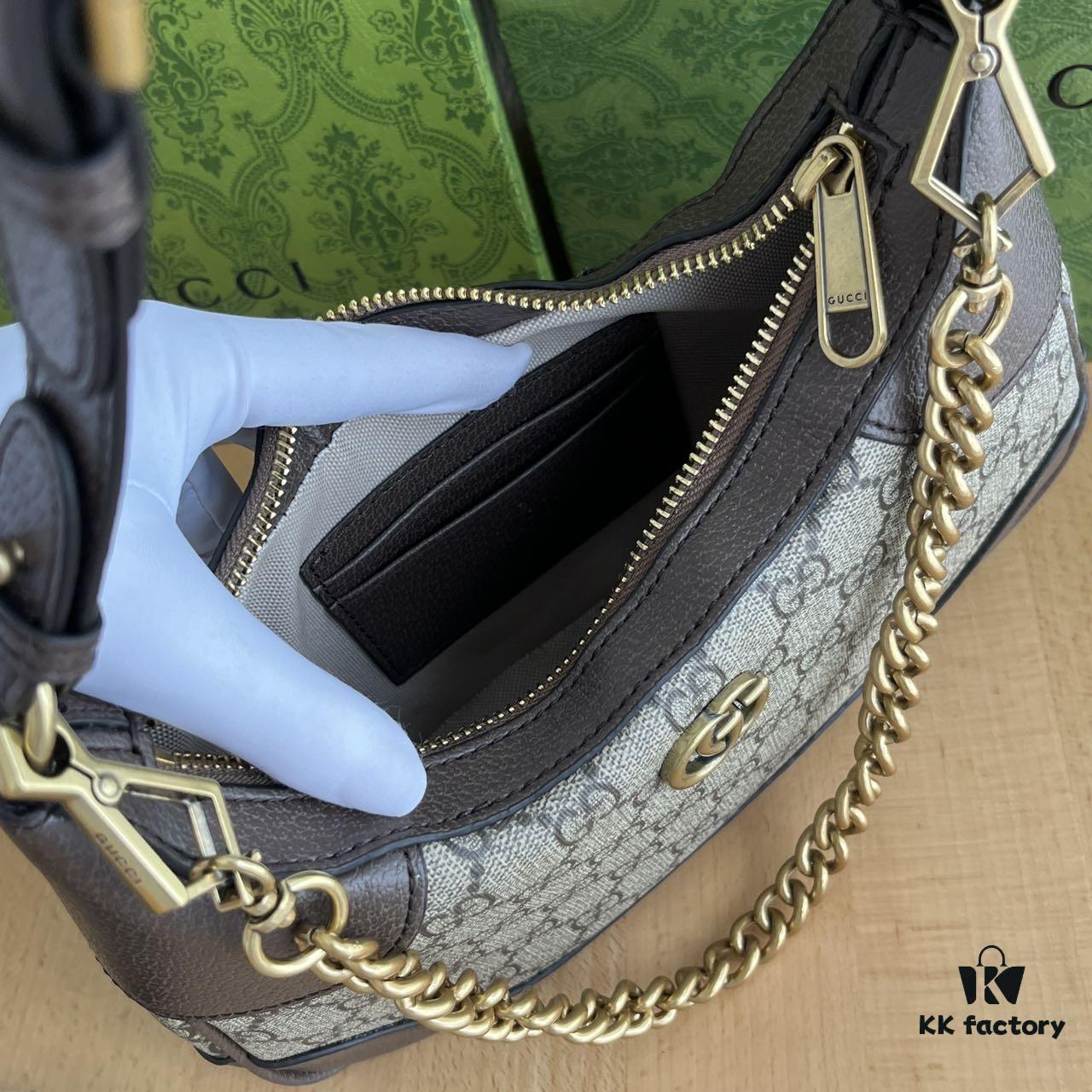 69308dde6e68136f4d9a93d3 Gucci New Hobo Crescent Bag Real Shot Model 731817 Vintage Flower