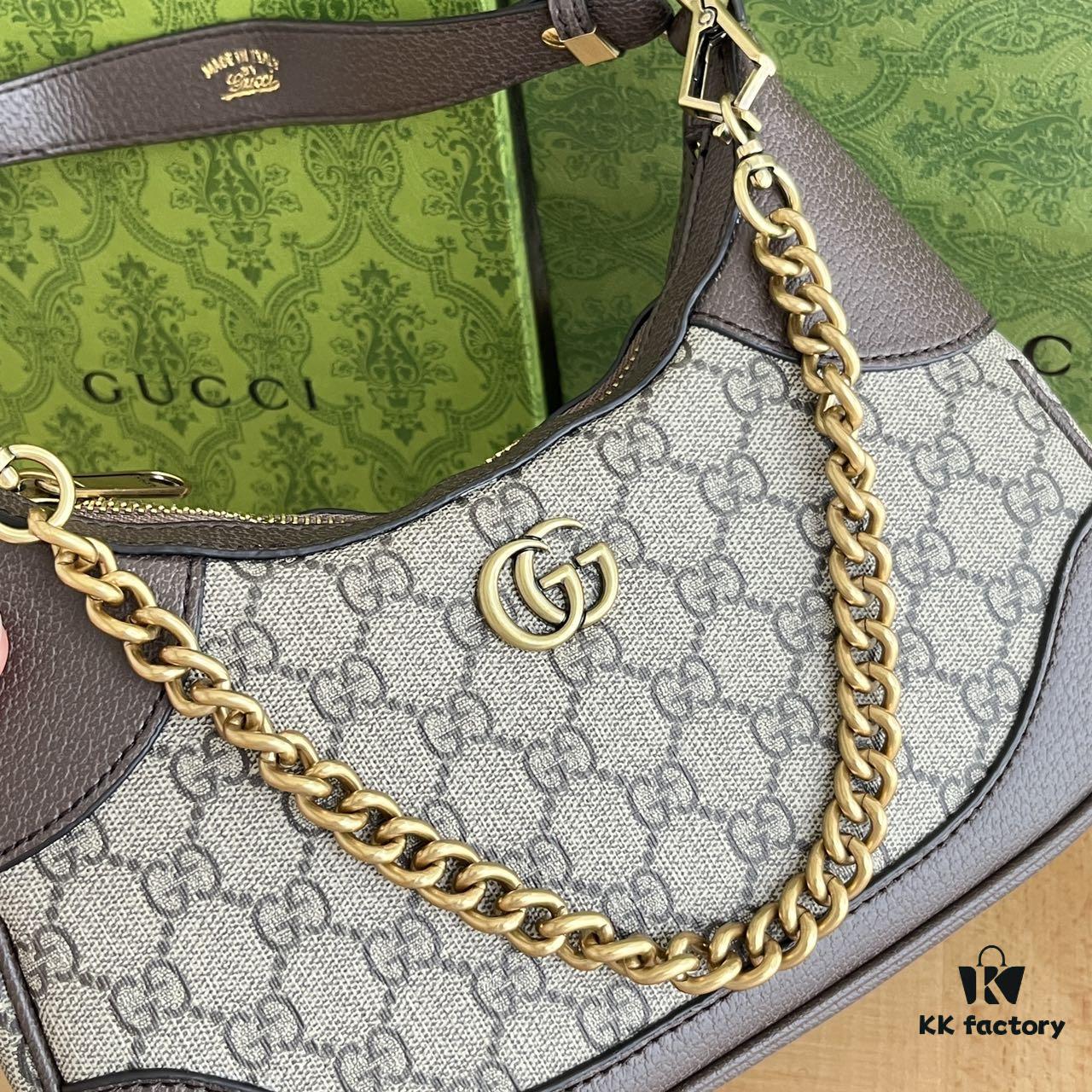 69308dde6e68136f4d9a93d4 Gucci New Hobo Crescent Bag Real Shot Model 731817 Vintage Flower