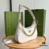 69308de46e68136f4d9a93e0 Gucci New Hobo Crescent Bag in White