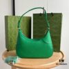 Gucci New Hobo Crescent Bag in Green