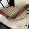 69308df36e68136f4d9a93ff Authentic Photo # Model: 529711 Embroidered Tiger Dimensions: 28x18x8cm. GG Ophidia Always Draws Inspiration from Travel with Various Fashionable Embroideries Such as Planet Motifs and Vintage-style Details, Retro Airmail-style Piping, and Classic Gucci Logo from the Archive Design Fanny Pack ✅ Waist Bag ✅