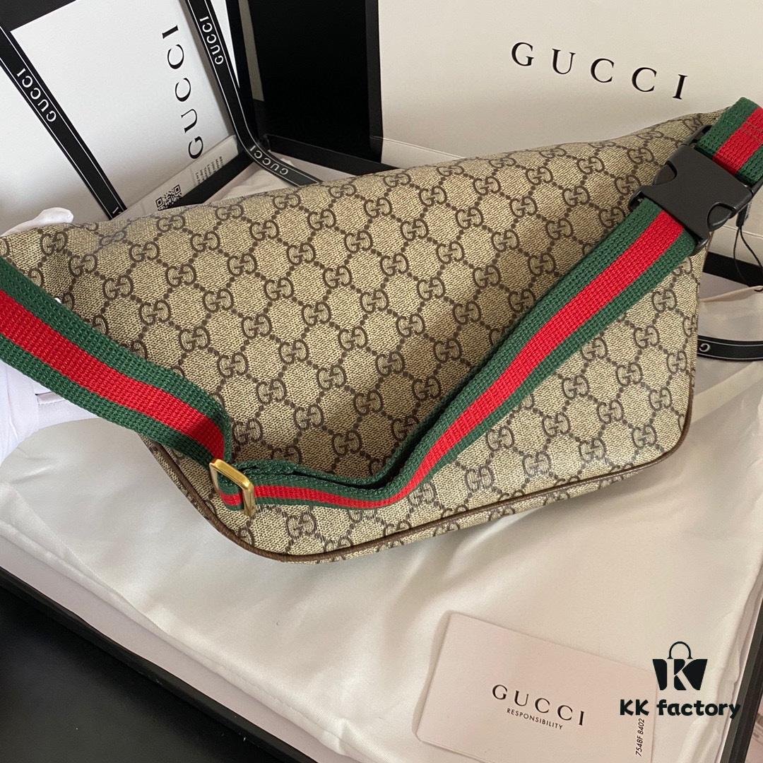 69308df36e68136f4d9a93ff Authentic Photo # Model: 529711 Embroidered Tiger Dimensions: 28x18x8cm. GG Ophidia Always Draws Inspiration from Travel with Various Fashionable Embroideries Such as Planet Motifs and Vintage-style Details, Retro Airmail-style Piping, and Classic Gucci Logo from the Archive Design Fanny Pack ✅ Waist Bag ✅