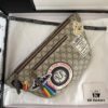 69308dfb6e68136f4d9a940b Authentic Photo # Model: 529711 Embroidered Universe Size: 28x18x8cm. GG Ophidia Inspired by Vintage Aviation Mail Style with Planet Motif Embroidery Front Pocket Design Waist Bag Crossbody Bag