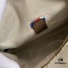69308dfc6e68136f4d9a940e Authentic Photo # Model: 529711 Embroidered Universe Size: 28x18x8cm. GG Ophidia Inspired by Vintage Aviation Mail Style with Planet Motif Embroidery Front Pocket Design Waist Bag Crossbody Bag