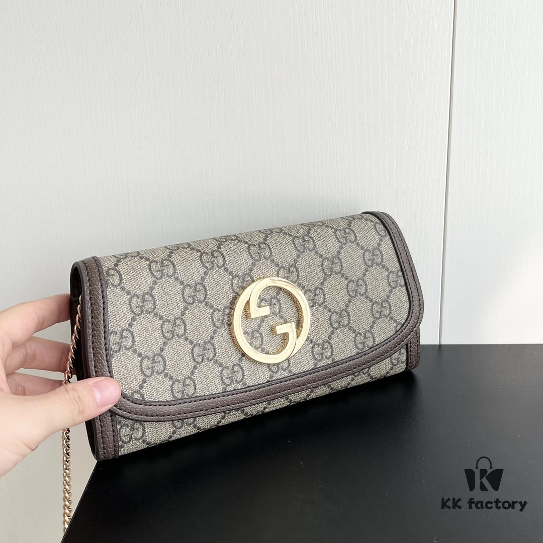 69308e016e68136f4d9a9418 Authentic Shot # Gucci Blondie 725215 with Box 21x10.5cm