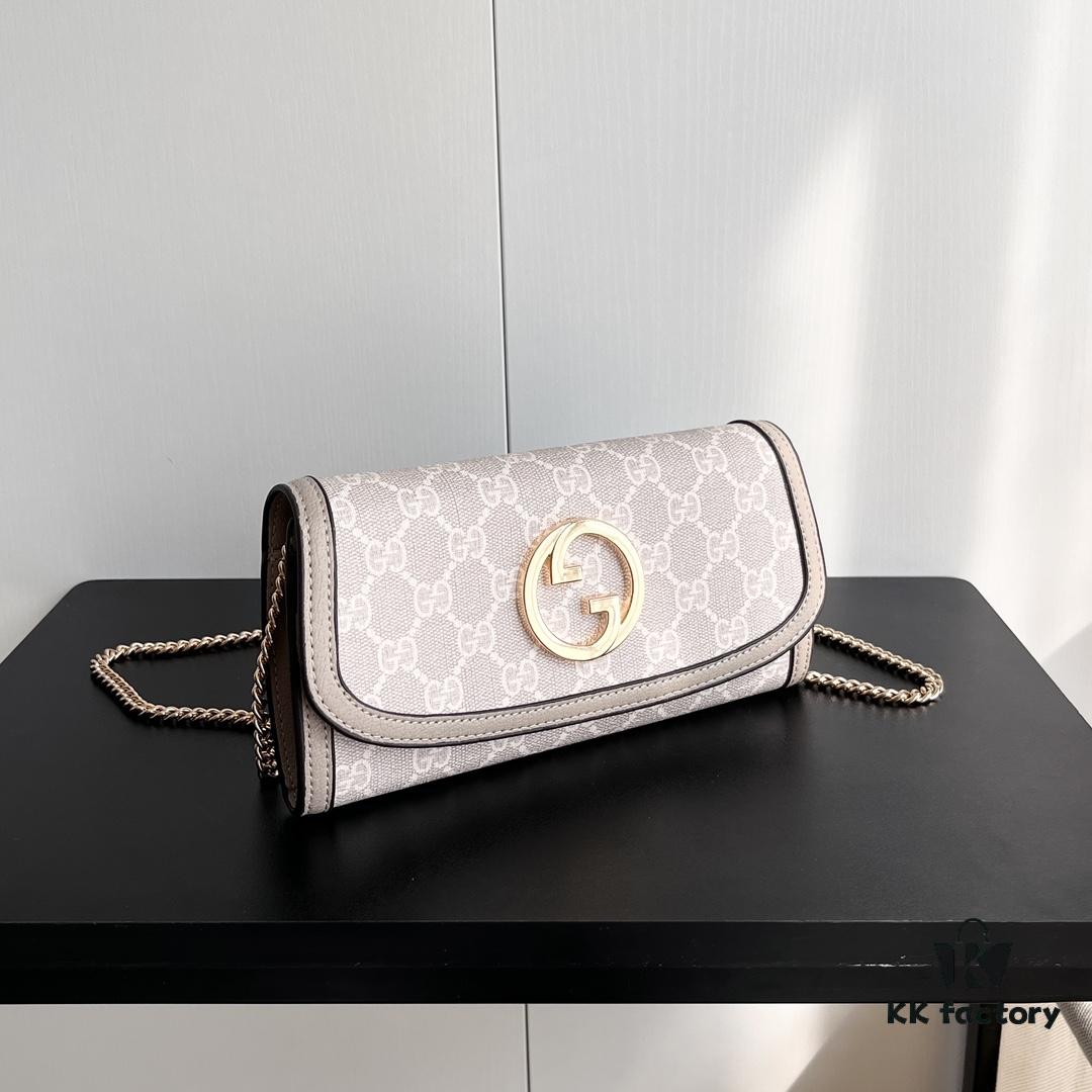 Authentic Gucci Blondie Vintage Bag Model 725215 with Box, Size 21x10.5cm