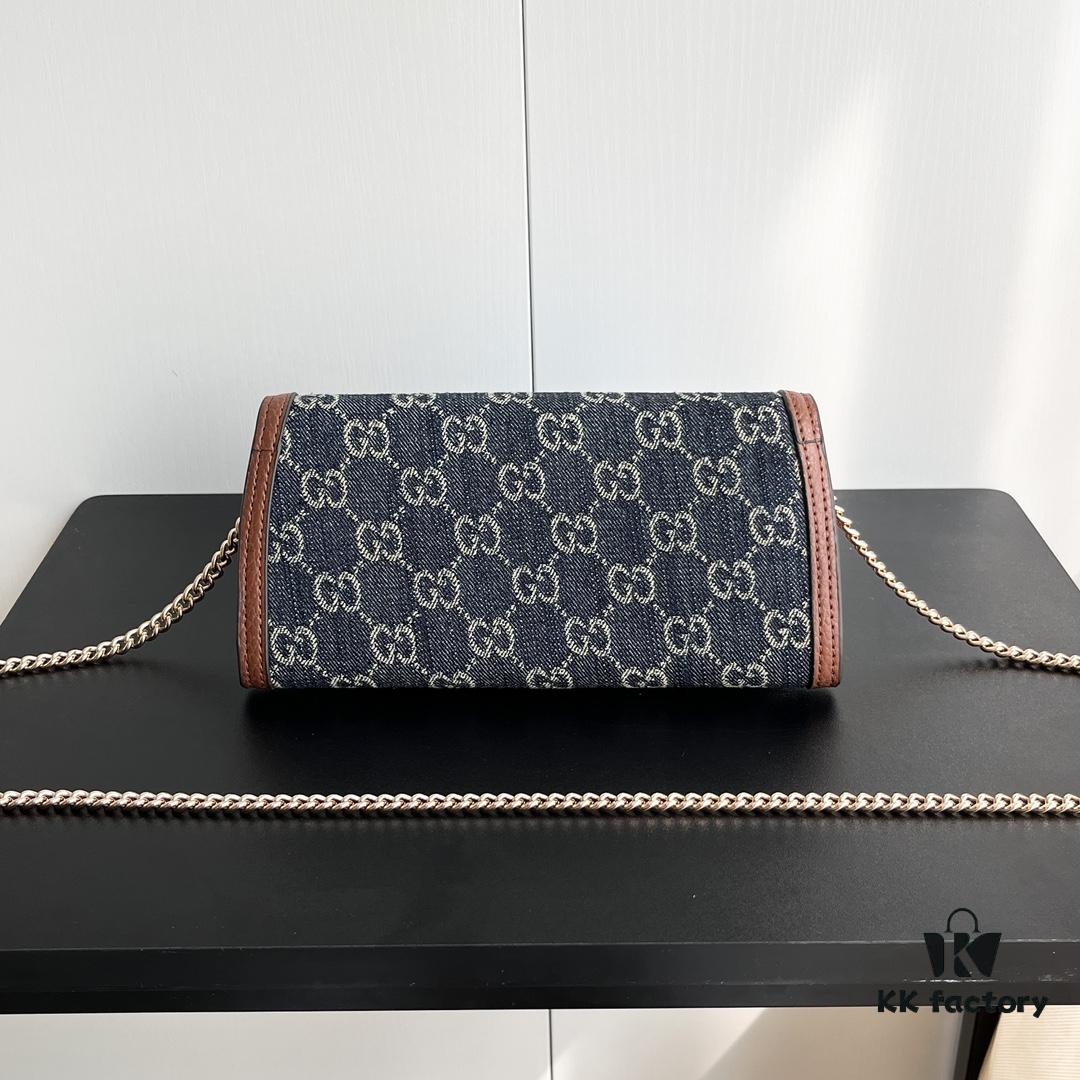 69308e0c6e68136f4d9a942f Authentic Gucci Blondie Bag 725215 with Box 21x10.5cm