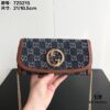 69308e0c6e68136f4d9a9430 Authentic Gucci Blondie Bag 725215 with Box 21x10.5cm