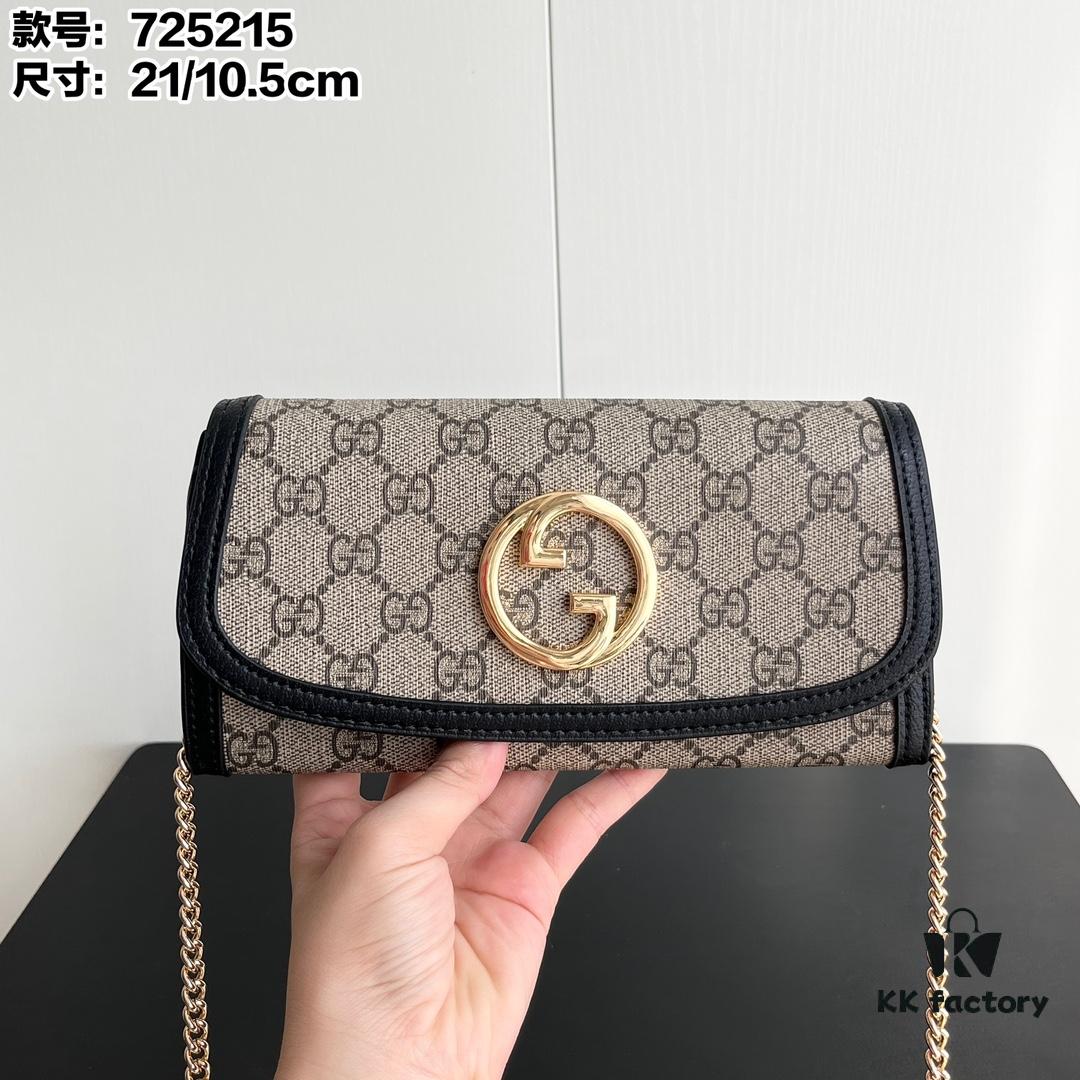 69308e106e68136f4d9a9439 Authentic Gucci Blondie Bag 725215 with Box, Size: 21x10.5cm