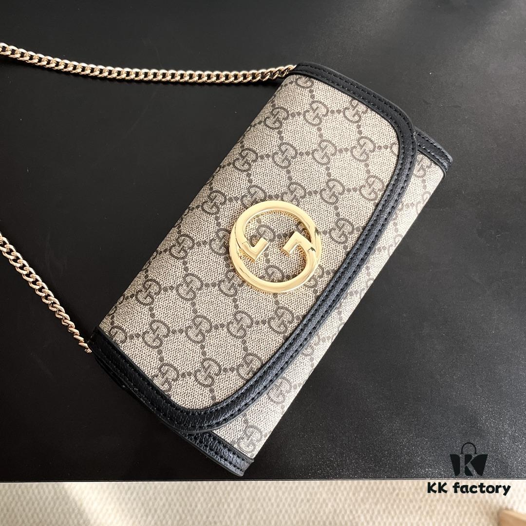 69308e126e68136f4d9a943c Authentic Gucci Blondie Bag 725215 with Box, Size: 21x10.5cm