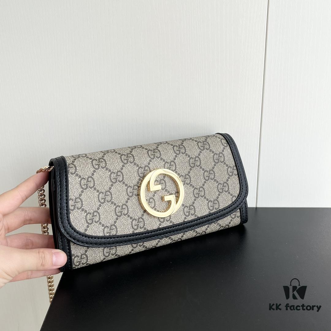69308e126e68136f4d9a943e Authentic Gucci Blondie Bag 725215 with Box, Size: 21x10.5cm