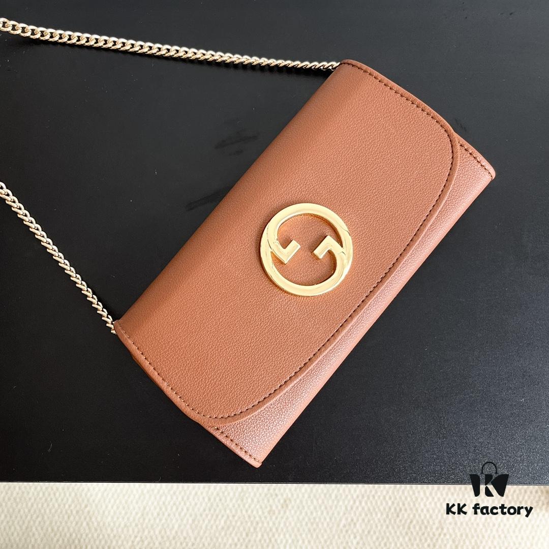 Authentic Gucci Blondie Bag 725215 with Box, 21x10.5cm
