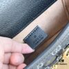 69308e256e68136f4d9a9464 Gucci 1955 Horsebit Mini Crossbody Bag - Model: 699296 Black Denim