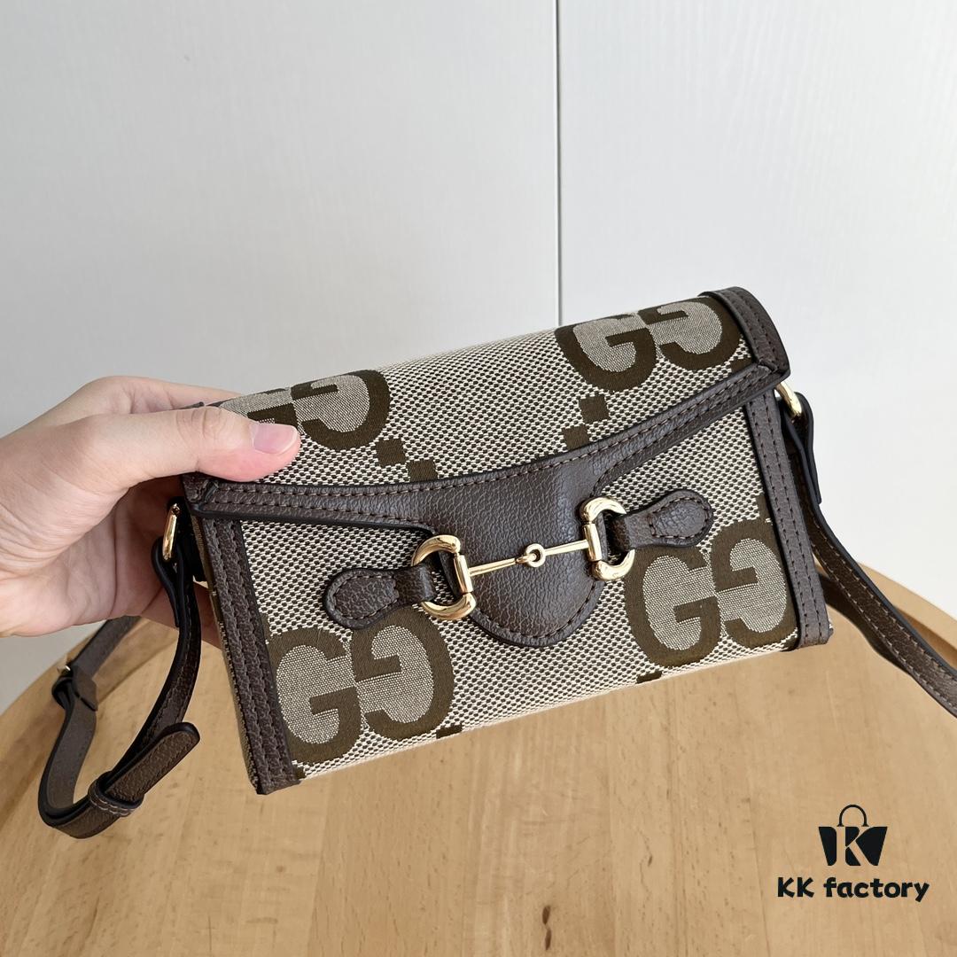 69308e2c6e68136f4d9a9472 Gucci 1955 Horsebit Mini Crossbody Bag Model 699296 Real Photo