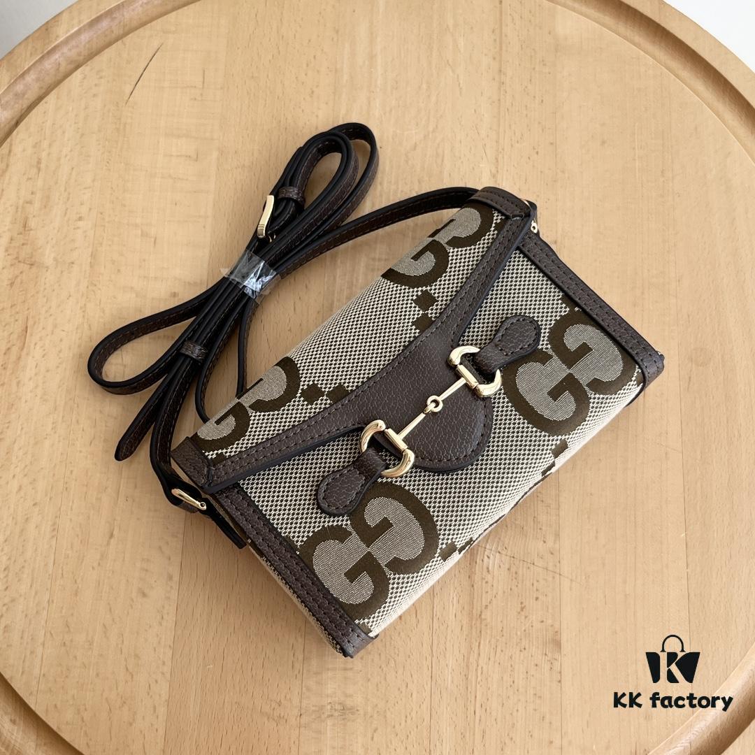 69308e2e6e68136f4d9a9474 Gucci 1955 Horsebit Mini Crossbody Bag Model 699296 Real Photo