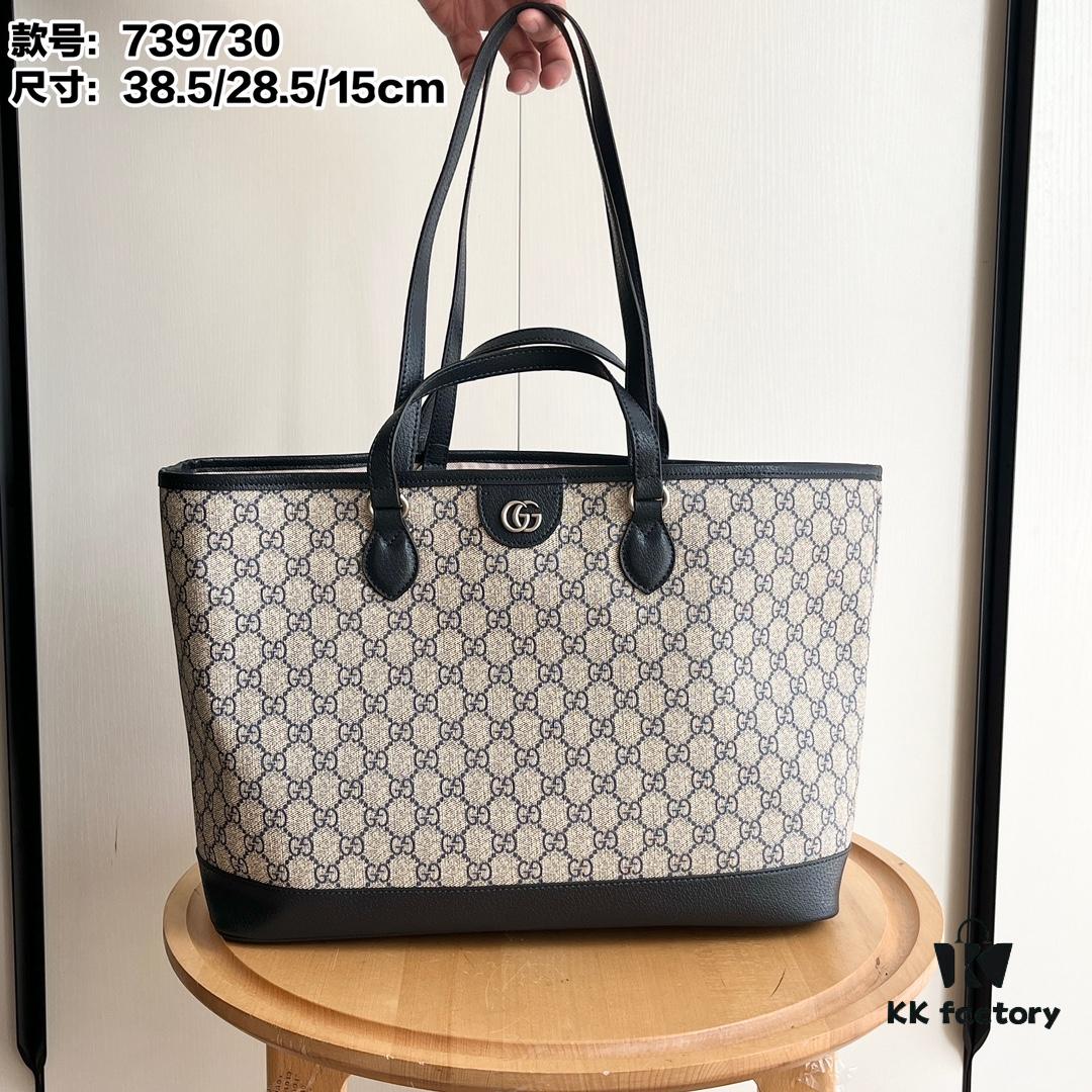 69308e456e68136f4d9a94a5 Gucci Ophidia Collection Tote Bag Model 739730 Size 38.5x28.5x15cm