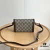 69308e466e68136f4d9a94a6 Gucci 1955 Horsebit Mini Crossbody Bag in Caramel