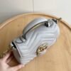 69308e536e68136f4d9a94c0 Upgraded Version Real Shot - Gucci Marmont Mini Messenger Bag, Model No. 583571 Gray