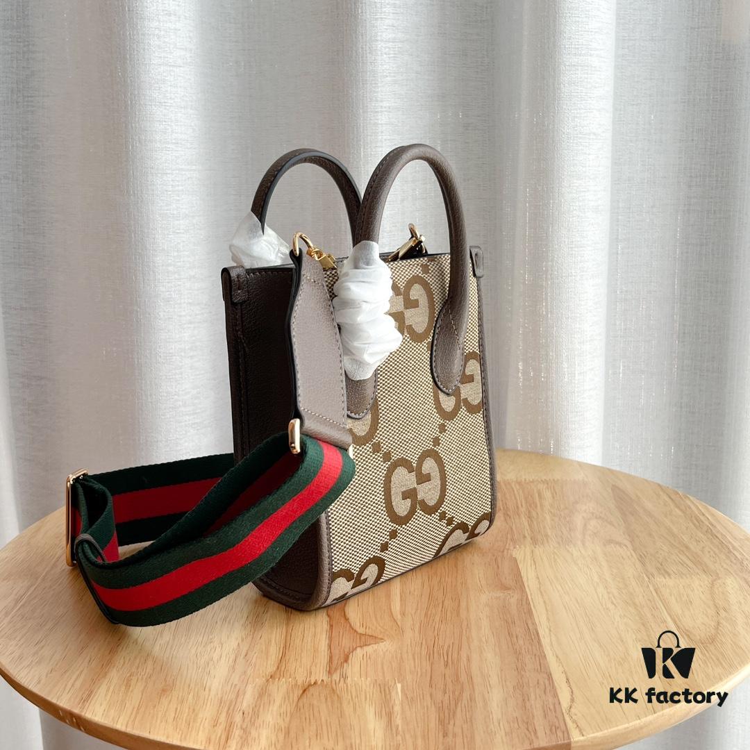 69308e536e68136f4d9a94c4 Gucci Retro Mini Tote Bag with Adjustable Strap
