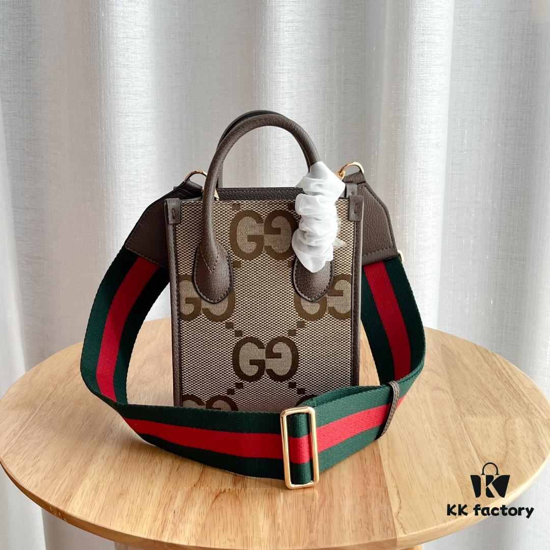 69308e546e68136f4d9a94c6 Gucci Retro Mini Tote Bag with Adjustable Strap