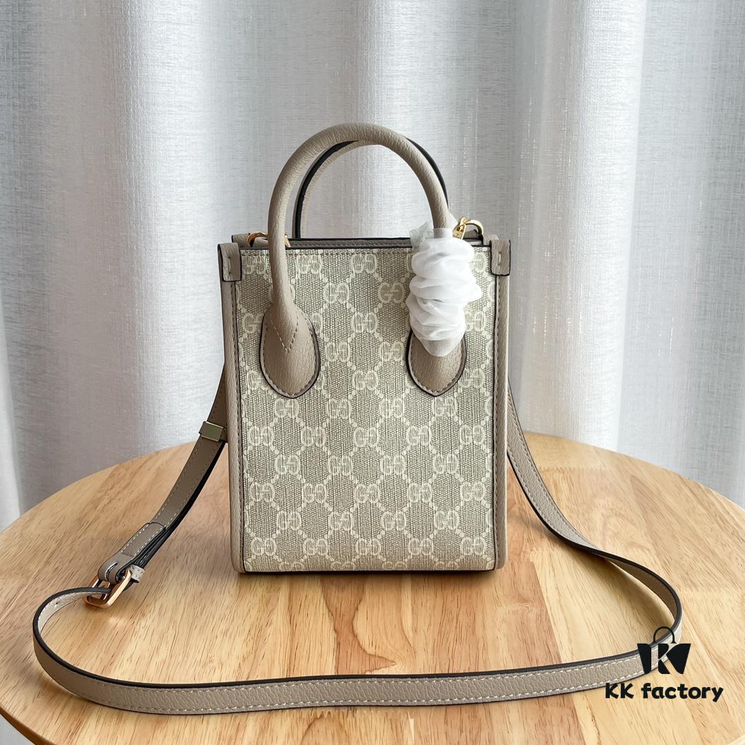 69308e636e68136f4d9a94e2 Gucci Retro Mini Tote Bag with Adjustable Strap