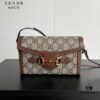 69308e796e68136f4d9a950b Gucci 1955 Horsebit Mini Crossbody Bag - Model 699296 Caramel