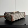 69308e7b6e68136f4d9a950f Gucci 1955 Horsebit Mini Crossbody Bag - Model 699296 Caramel