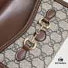 69308e7f6e68136f4d9a9516 Gucci 1955 Horsebit Mini Crossbody Bag - Model 699296 Caramel