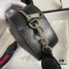 69308e866e68136f4d9a9524 GUCCI GG Black Series Crossbody Camera Bag