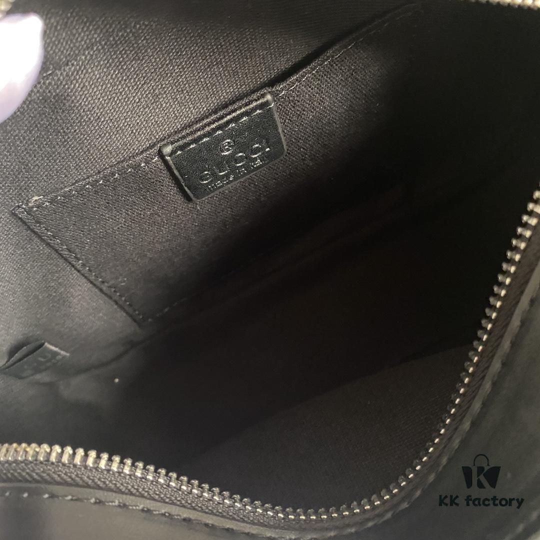 69308e896e68136f4d9a9529 GUCCI GG Black Series Crossbody Camera Bag