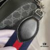 69308e8a6e68136f4d9a952a GUCCI GG Black Series Crossbody Camera Bag