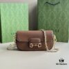 69308e8a6e68136f4d9a952b Gucci Horsebit 1955 Baguette Bag Real Photo #735178 Brown Leather
