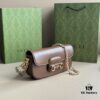 69308e8b6e68136f4d9a952c Gucci Horsebit 1955 Baguette Bag Real Photo #735178 Brown Leather