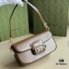 69308e8e6e68136f4d9a9533 Gucci Horsebit 1955 Baguette Bag Real Photo #735178 Brown Leather