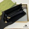 69308e906e68136f4d9a9537 Gucci GG Supreme Canvas Full-Zip Wallet with Web Stripe