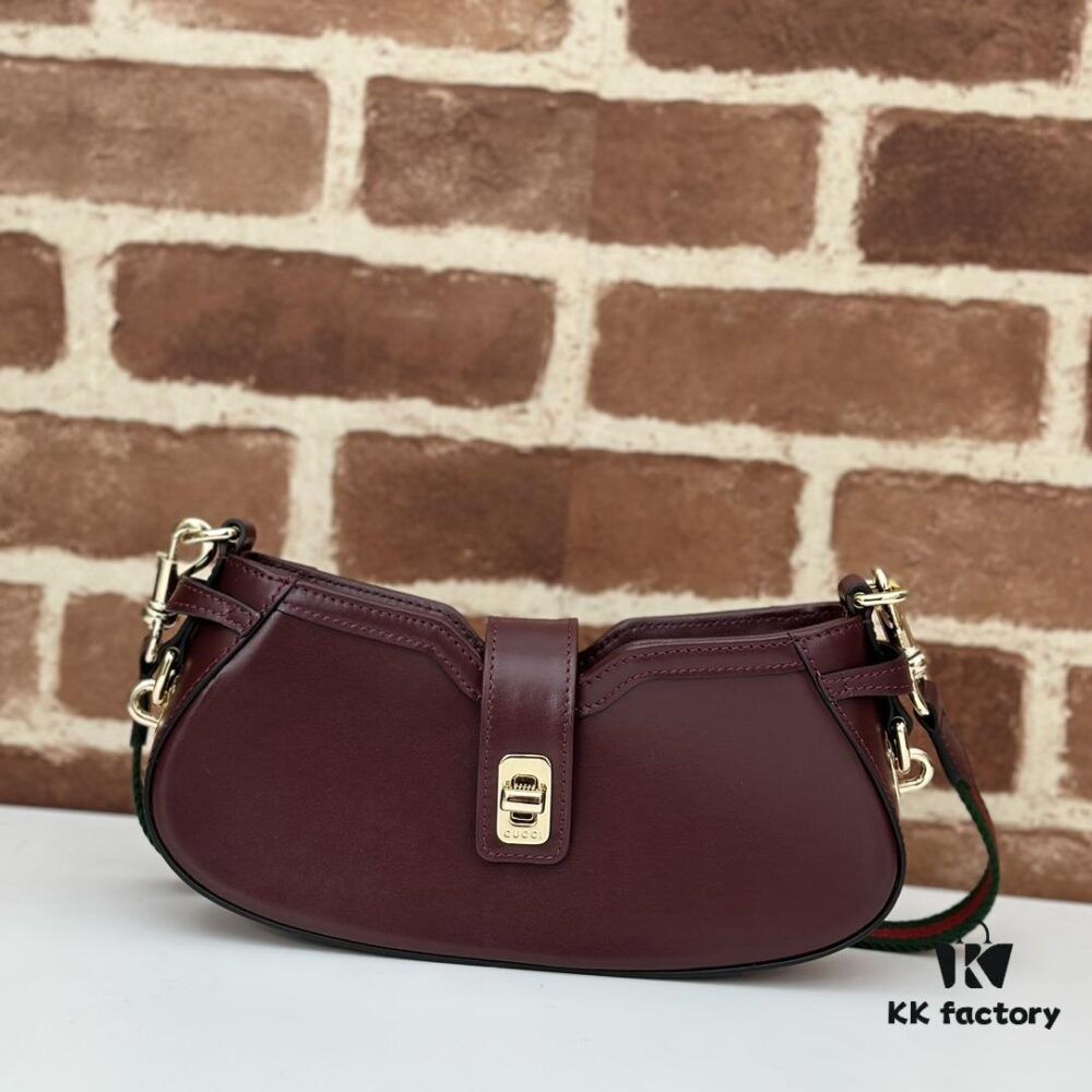 69308ea56e68136f4d9a9560 GUCCI New Arrival Cabinet Quality, Top Original Single Item, Real Photo, Model No. 786015 Red Leather, Size 12×24×5cm, In Stock