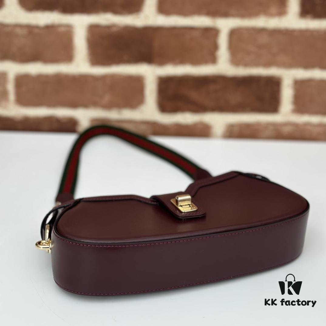 69308ea76e68136f4d9a9562 GUCCI New Arrival Cabinet Quality, Top Original Single Item, Real Photo, Model No. 786015 Red Leather, Size 12×24×5cm, In Stock