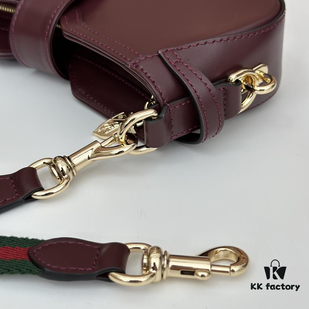 69308ea76e68136f4d9a9565 GUCCI New Arrival Cabinet Quality, Top Original Single Item, Real Photo, Model No. 786015 Red Leather, Size 12×24×5cm, In Stock