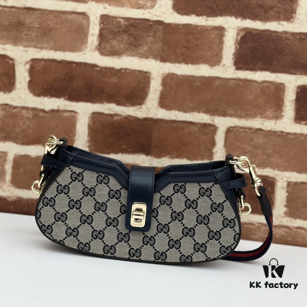 69308eb76e68136f4d9a9584 GUCCI New Arrival Cabinet Quality, Top Original Single Item, Real Photo. Model No. 786015 Blue, Size 12×24×5 cm