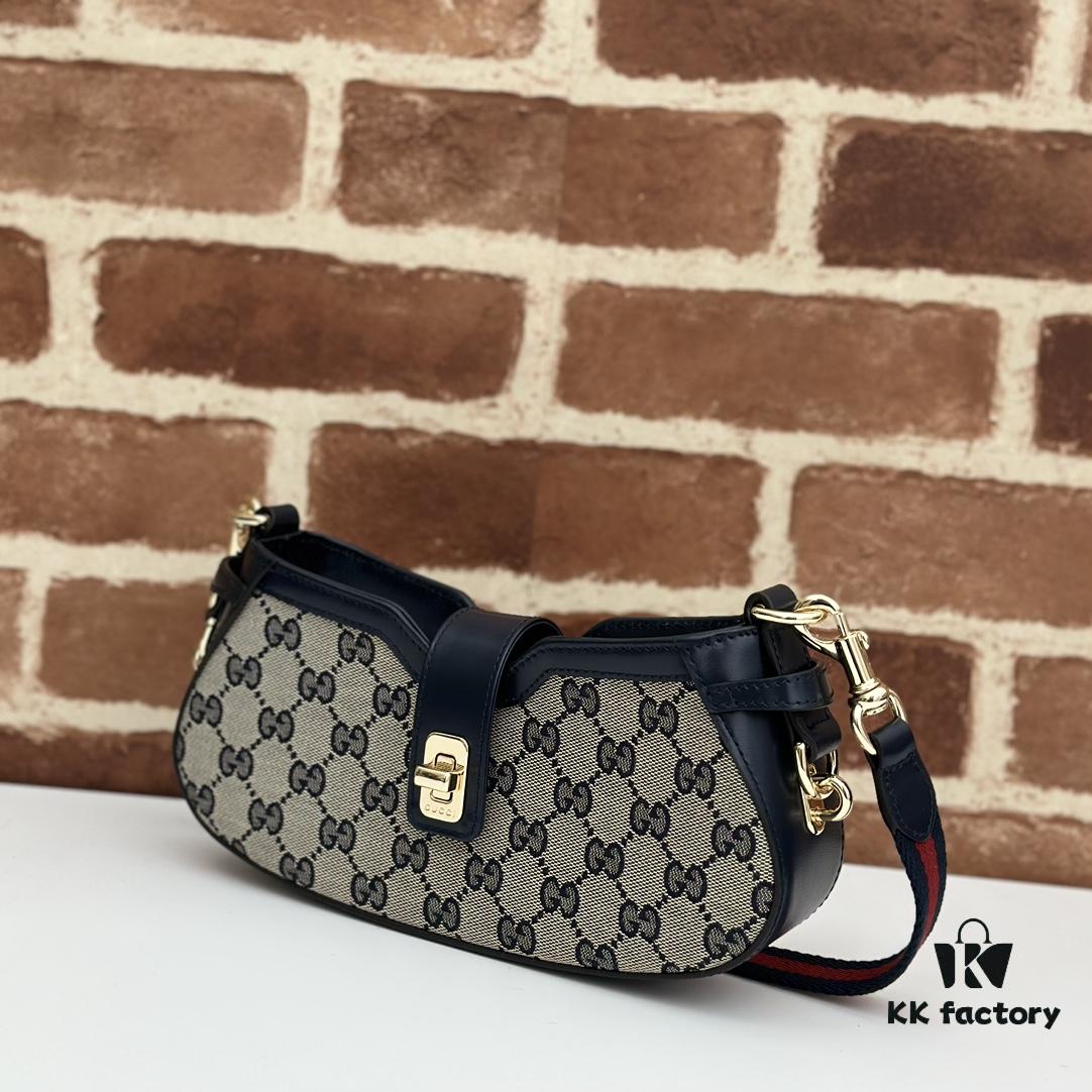 69308eb76e68136f4d9a9585 GUCCI New Arrival Cabinet Quality, Top Original Single Item, Real Photo. Model No. 786015 Blue, Size 12×24×5 cm