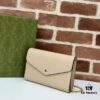69308ebe6e68136f4d9a9595 GUCCI Counter Quality, Top Original Single Item, Actual Photos! Model 781555 Light Apricot Embossed, Size: 20cm W x 13cm H x 6cm D, In Stock Ready to Ship