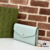 GUCCI High-End Original Single Item, Shallow Green Embossed Design, Model No. 781555
