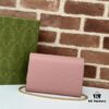 69308ec66e68136f4d9a95a4 GUCCI Counter Quality, Top Original Single Item, Real Photo! Model No. 781555 Light Pink Embossed, Size: 20cm (W) x 13cm (H) x 6cm (D), In Stock for Immediate Shipment