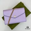 69308ec76e68136f4d9a95a6 GUCCI Counter Quality, Top Original Single Item, Real Photos! Model No. 781555 Lavender Embossed, Size: 20cm W x 13cm H x 6cm D, In Stock for Immediate Shipping