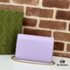69308ec86e68136f4d9a95a9 GUCCI Counter Quality, Top Original Single Item, Real Photos! Model No. 781555 Lavender Embossed, Size: 20cm W x 13cm H x 6cm D, In Stock for Immediate Shipping