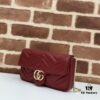 69308ec96e68136f4d9a95ac GUCCI Counter Quality, Top Original Single Item, Actual Photos, Model Number: 751526 Burgundy, Size: 21×12×5cm (W×H×D)