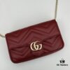 69308ecb6e68136f4d9a95af GUCCI Counter Quality, Top Original Single Item, Actual Photos, Model Number: 751526 Burgundy, Size: 21×12×5cm (W×H×D)