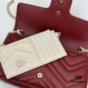 69308ecc6e68136f4d9a95b0 GUCCI Counter Quality, Top Original Single Item, Actual Photos, Model Number: 751526 Burgundy, Size: 21×12×5cm (W×H×D)