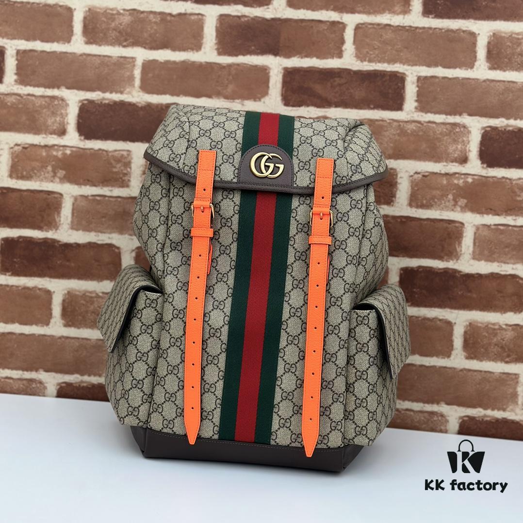 69308ed26e68136f4d9a95bc GUCCI Counter Quality, Top Original Single Item, Actual Photos! Model No. 598140 Fluorescent Orange, Size: 24cm (W) x 40cm (H) x 16cm (Side Width), In Stock Ready to Ship