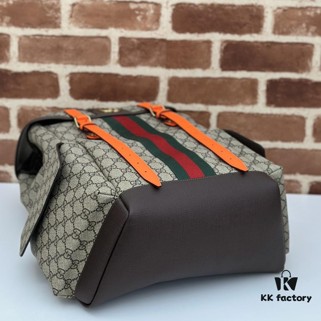 69308ed36e68136f4d9a95be GUCCI Counter Quality, Top Original Single Item, Actual Photos! Model No. 598140 Fluorescent Orange, Size: 24cm (W) x 40cm (H) x 16cm (Side Width), In Stock Ready to Ship